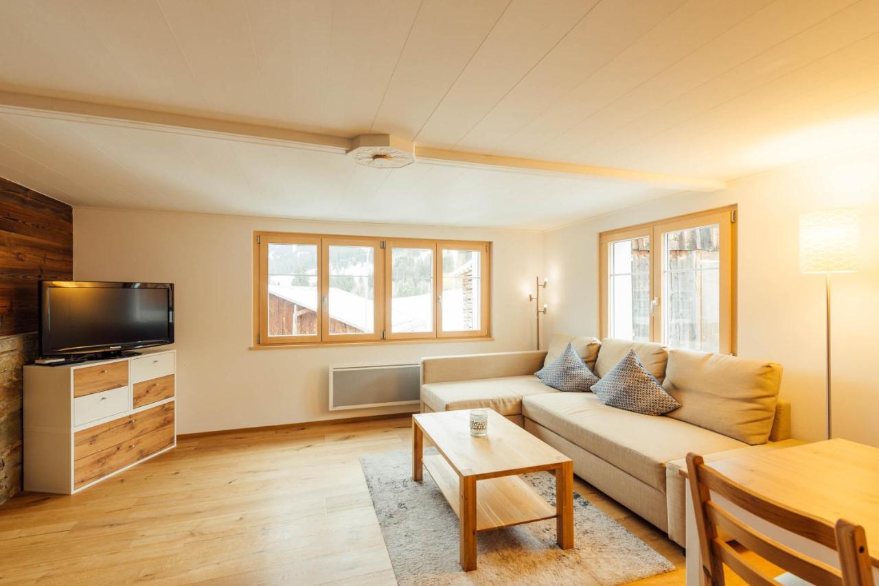 Ferienwohnung Casa Nacla Sedrun/Surrein Exterior foto
